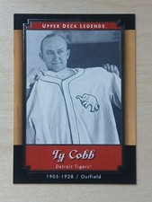 2001 Upper Deck Legends #31 Ty Cobb -Tigers HOF -NM