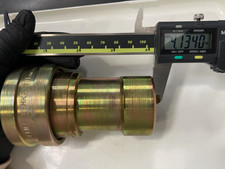 Eaton Hansen Series 8-HKP 1" Female NPT Brass Hydraulic Quick Disconnect Coupler