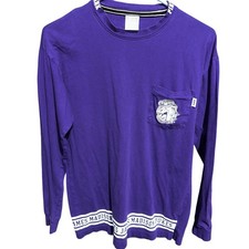 PINK Victoria's Secret James Madison Dukes Long Sleeve Tee Shirt XS