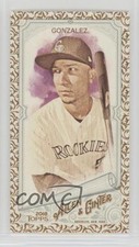 2018 Topps Allen & Ginter Mini Gold Carlos Gonzalez #54 1s3