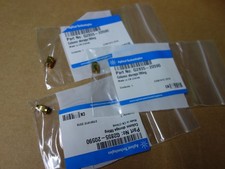 Lot of 3x * Agilent G2855-20590 Column storage fitting. 1/16' brass plug