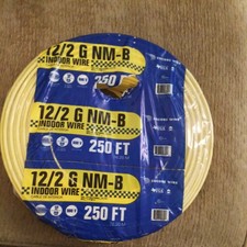 Encore Wire 101210800030 Romax 250 Ft 12/2 AWG Solid Ground Copper Conductor