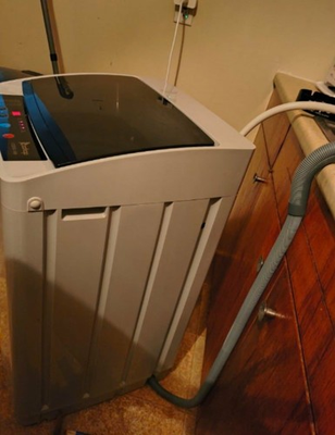 #ad Zokop Full Automatic Washing Machine 17.8 lbs Top Load Portable Washer Used $165.00