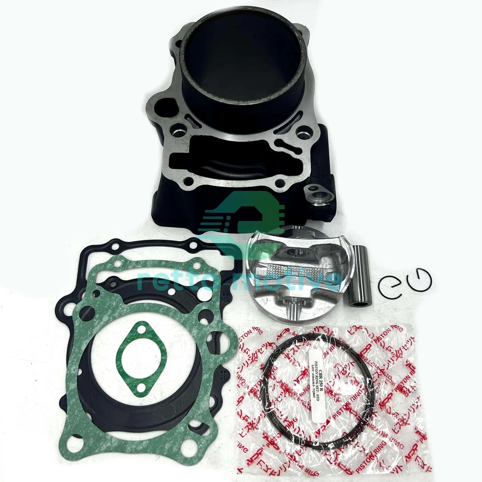 For Honda CB300F CB300FA 17-2018 CB300R 19-22 Cylinder Top End Rebuild Kit Foto 2 de 4