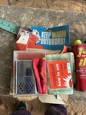 NOS Vintage Orbex Jon-E GI Hand Warmer Reusable Flameless Orbex Inc. Made in USA