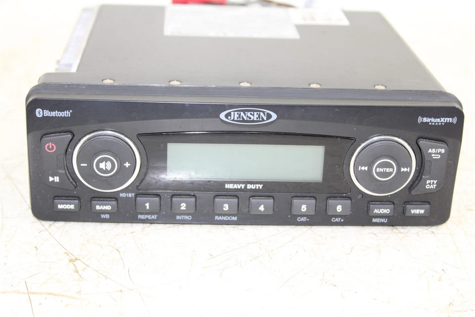 JENSEN ESTÉREO MP3 BLUETOOTH SIRIUS XM HARLEY ELECTRA GLIDE ROAD STREET 1998-2013 Foto 2 de 4