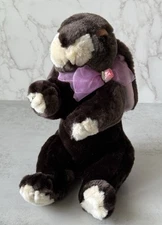 Commonwealth Easter Bunny Rabbit Floppy Ears Brown 10” Plush Stuffed Animal 2003