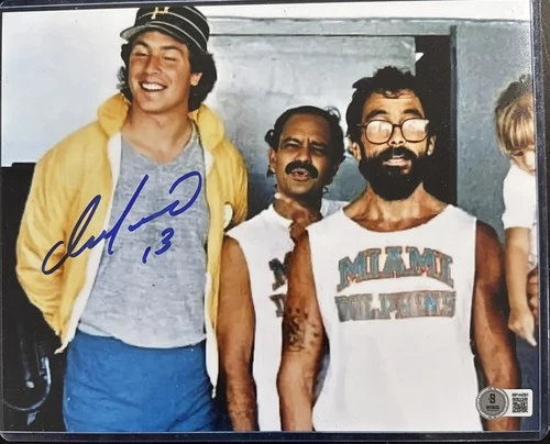 Dan Marino Signed Photo 8x10 W/Cheech And Chong BAS COA Very Rare Miami Dolphins