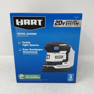 HART 20-Volt Cordless Detail Sander HPSD85  *Tool Only*