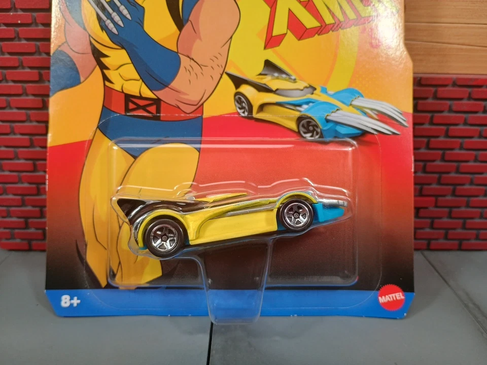 Hot Wheels X-Men 97 Wolverine Character Car NEW Marvel Studios Mattel 2023 - Image 3 of 4