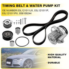 Timing Cam Belt Kit + Water Pump Fits VW Audi Skoda 1.2 TDi 1.6 2.0 KP25649XS-1