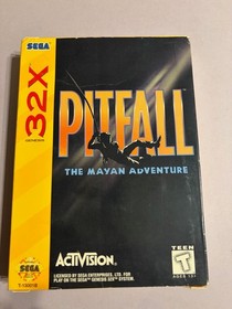 Pitfall: The Mayan Adventure (Sega 32X, 1995)  Pitfall 32X With HTF Map - CIB