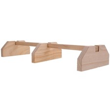 Rooster Wooden Chicken Perch Bird Stand Hen Roosting Bar Standing Bar 40 cm