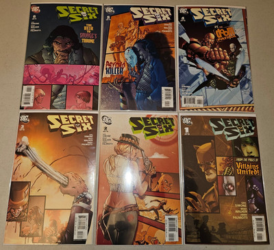 Secret Six #1-6 (Complete 2006 DC Series)  1 2 3 4 5 6 Gail Simone Lot Set Run*
