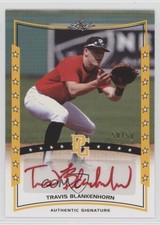 2014 Leaf Perfect Game Showcase Gold 50/50 Travis Blankenhorn #A-TB1 Auto 0af