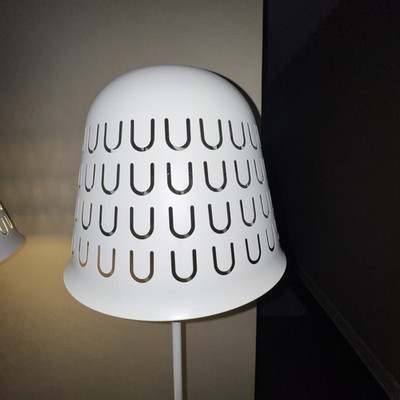 Discontinued pair of matching IKEA PS 2014 floor lamp, designed by