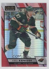 2023-24 O-Pee-Chee Platinum Red Prism 117/199 Kirill Kaprizov #90 v5t