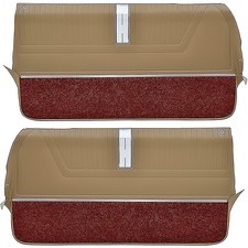 1965 Impala Ss Interior Front Door Panels 2 Door Hardtop Convertible P65889
