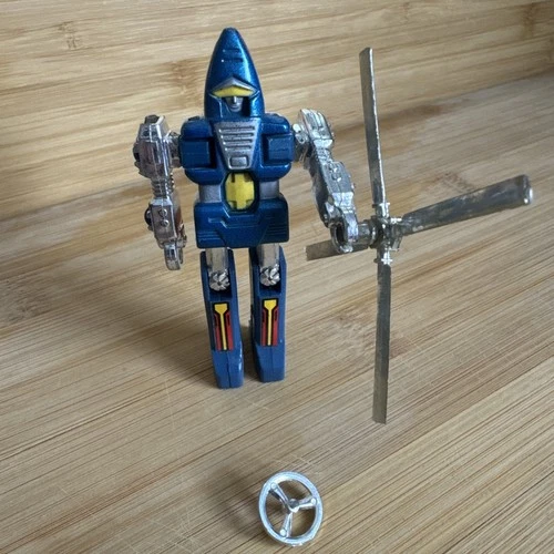 Vintage GoBots Enemy Renegade COP-TUR MR-04 Helicopter – Popy / Bandai (1982)