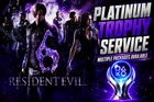 Resident Evil 6 Platinum Trophy Service | 100% Completion + DLC PS4 PS5