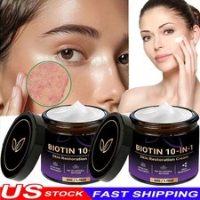 Biotin 10-in-1 Skin Restoration Cream, 2026 Professional Skin Treatment Cream US