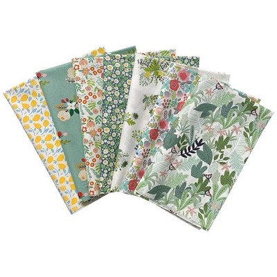 7pcs nähen Stoff DIY Patchwork Bundle Bastel Quilt -Baumwolltuch