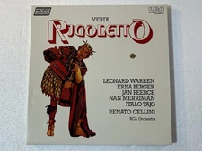 Verdi Rigoletto Warren Cellini (1982 RCA VLS 00698 Import 2LP Stereo Box Set)