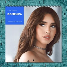 Domelipa 2026 Wall Calendar 12-Month Celebrity Calendar Fan Gift