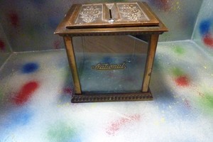 Vintage - NATIONAL CASH REGISTER CO. - Receipt Box & Key -