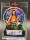 Nika Muhl 2025 Leaf Metal Snow Globe Red RC Auto 1/5 WNBA