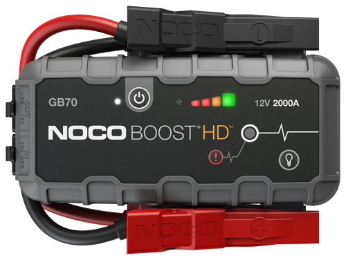 NOCO GB70 Genius Boost HD 2000A Amp 12V UltraSafe Jump Starter Lithium Led USB