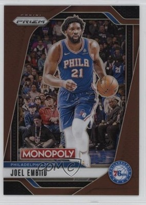 2024-25 Panini Prizm Monopoly Brown Prizm 58/299 Joel Embiid #1 1f7d