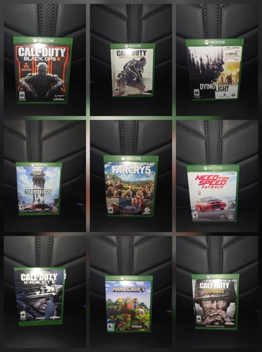 Microsoft Xbox One Games You Choose! ALL TESTED & WORKING