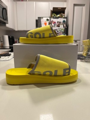 Golf Wang X Suicoke Tyler The Creator KAW-CAB Style A Size 9 Authentic yellow