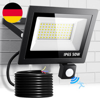 Led Strahler Mit Bewegungsmelder AußEn, 50W 5000LM 72 Led Beads Fluter, 6500K Ka