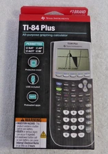 Texas Instruments TI-84 Plus Graphing Calculator - Black - NEW