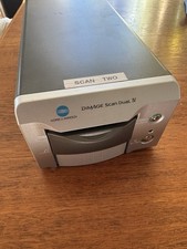 Konica Minolta Dimage Scan Dual IV Film Scanner AF-3200 W/ AC Power Cable Works