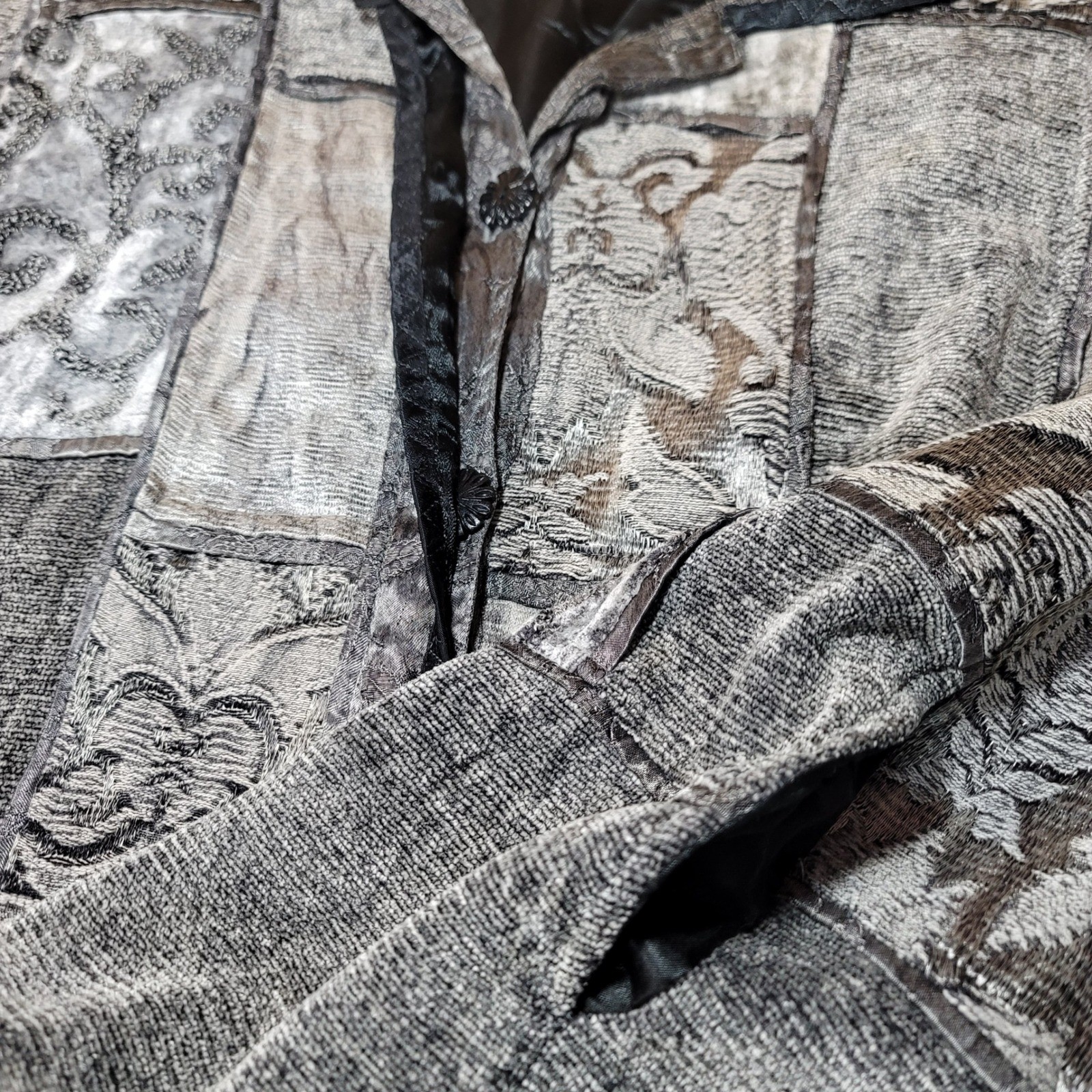 Flashback Vintage Patchwork Jacket Womens Medium … - image 10