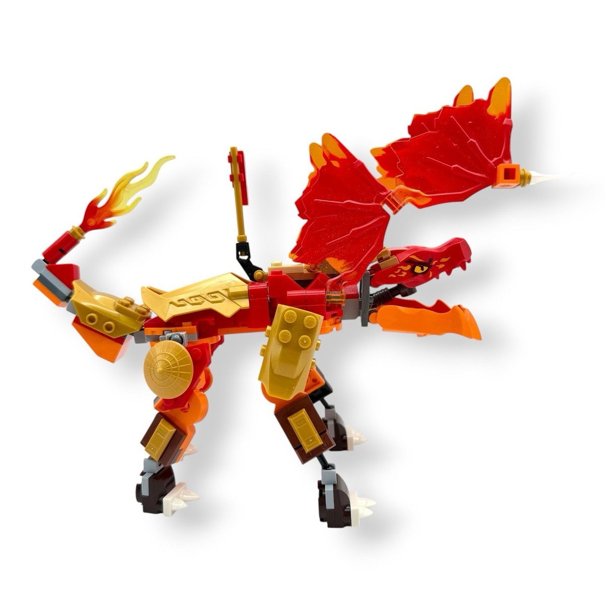 カントク　版画　call to me LEGO NINJAGO Kai‚Äôs Fire Dragon EVO 71762 with Cobra & Boa