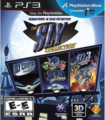 The Sly Collection PS3 (Sony PlayStation 3) Sly Cooper Trilogy Remastered in HD