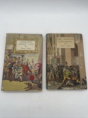 Thomas Burke Set Of 2 Hardback Books 