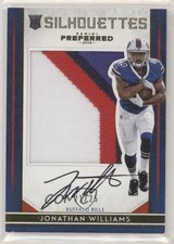 2016 Preferred Rookie Silhouettes Prime Gold 21/25 Jonathan Williams Auto 9cf