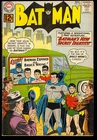 Batman #151 Nice Unrestored Silver Age Superhero Vintage DC Comic 1962 VG+