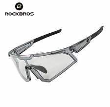 ROCKBROS Cycling Photochromic Sunglasses Full Frame Unisex Windproof Goggles