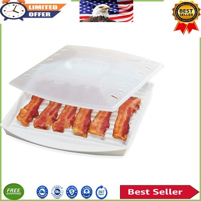 Compact Bluetooth-Compatible Bacon Grill - Fast Cooking for 4-6 Strips