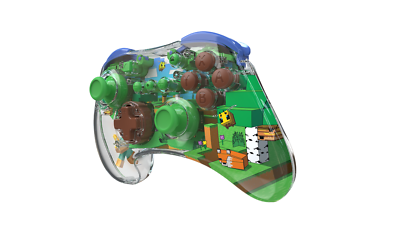 PDP REALMz™ Wireless Controller: Minecraft Forest Biome - Nintendo