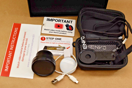 Xenvo Pro Lens Kit for Smartphone, Wide Angle & Macro Lens, GlowClip LED iPhone - 第 5/10 張圖片