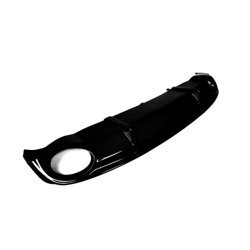 Diffusore nero lucido paraurti posteriore spoiler labbro per Audi A7 S-Line 11-14 - Foto 6 di 7