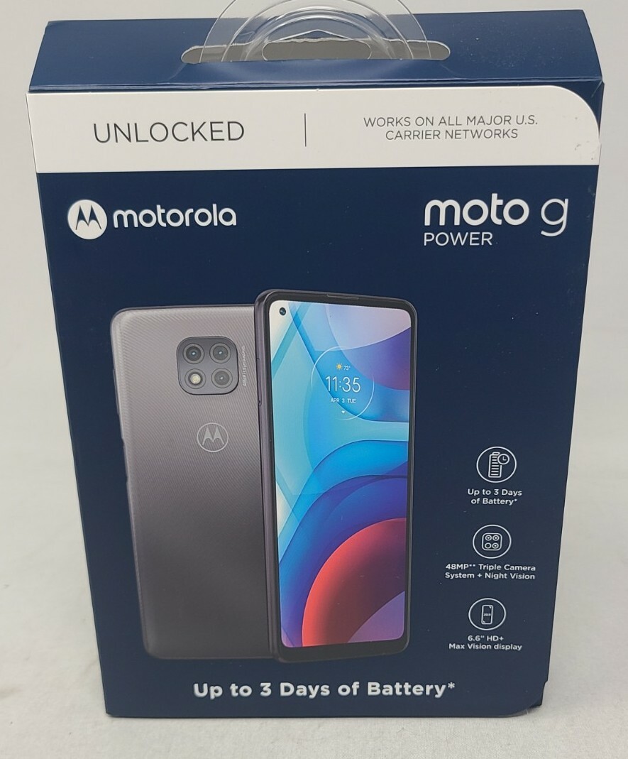 Motorola Moto G Power 2021 Unlocked (64GB) - Flash Gray | eBay