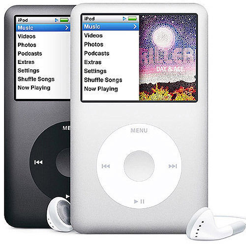 "Brand NEW "  Apple iPod Classic 7th Generation Black/Silver (160GB) Warranty!!! - 第 1/18 張圖片